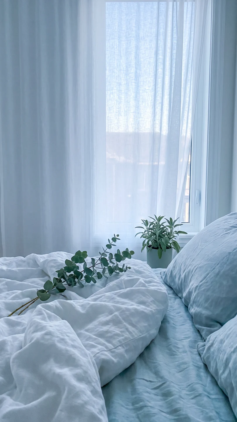 A slow morning by the window